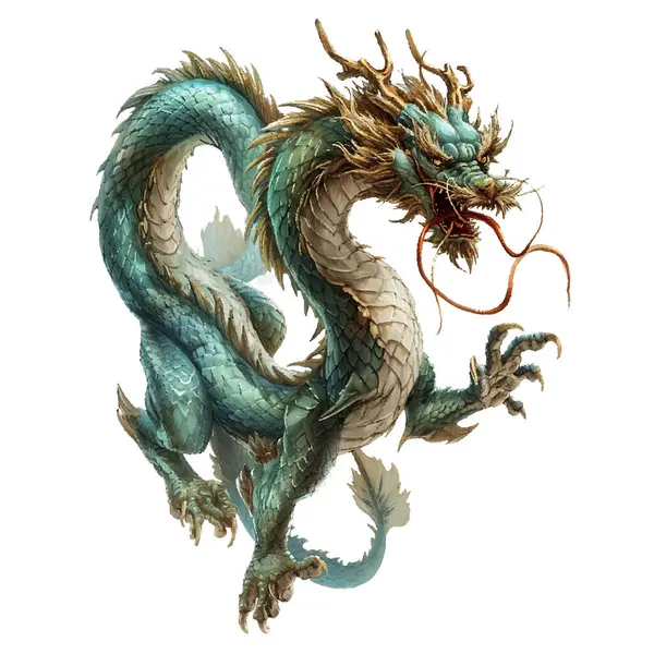 Dövmeli ejderha kafası..