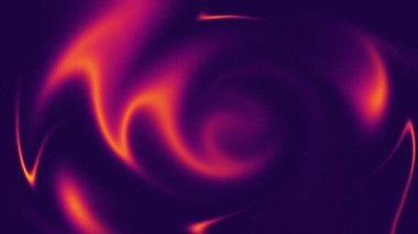 Koyu mor ve turuncu renklerin büyüleyici bir karışımı büyüleyici bir eğim arkaplanı yaratır. Bulanık deseni, genel tasarıma derinlik ve entrika ekler..