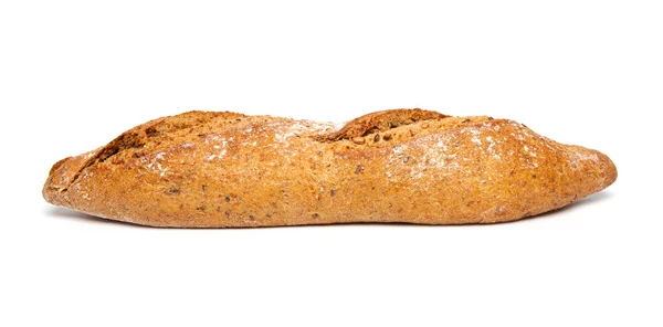 Whole Grain Bread White Background — Stock Photo, Image