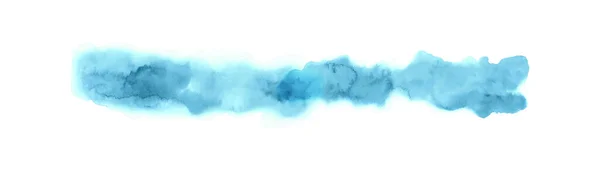 白い背景で隔離された抽象的な水彩色の汚れ 手描きイラスト ベクター Eps — ストックベクタ