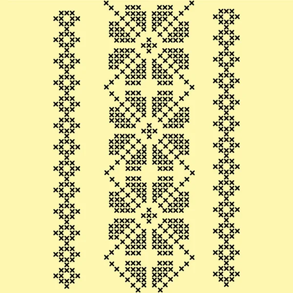 Геометрический Этнический Восточный Безseamless Узор Традиционного Дизайна Фона Ковра Обоев — стоковый вектор