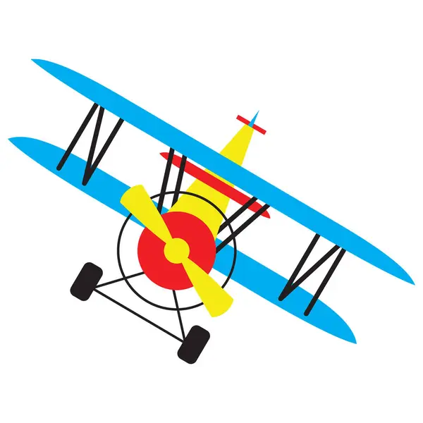 stock vector Vector illustration of aircraft, aero plane fully editable illustration for t shirt and others uses