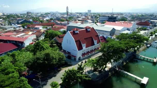 Kota Tua Padang Padang Lama Adalah Wilayah Yang Meliputi Warisan — Stok Video
