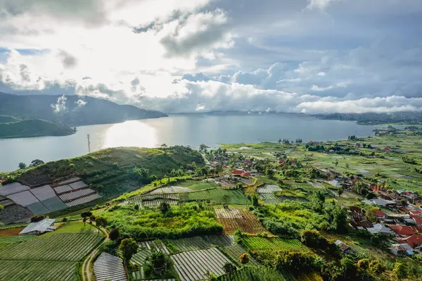 stock image lake in Alahan Panjang