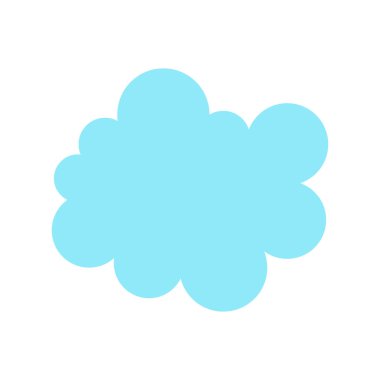 Cloud Icons in trendy flat style isolated. Cloud symbol for your web site design,