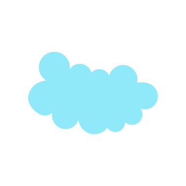 Cloud Icons in trendy flat style isolated. Cloud symbol for your web site design,