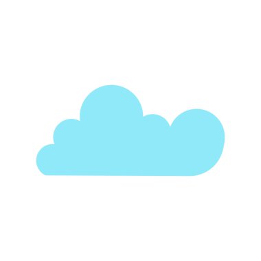 Cloud Icons in trendy flat style isolated. Cloud symbol for your web site design,