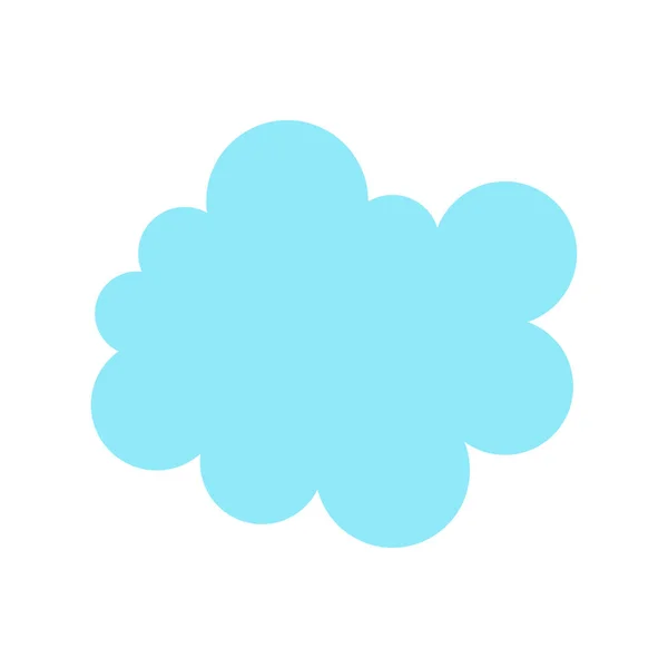 Cloud Icons in trendy flat style isolated. Cloud symbol for your web site design,