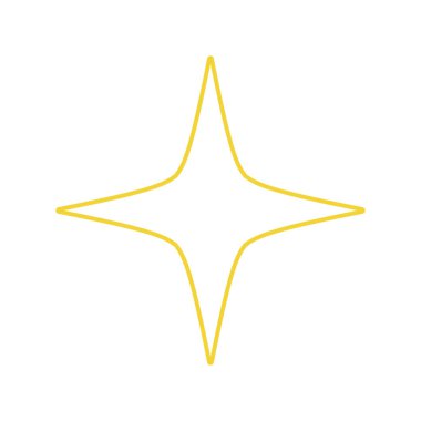 Star vector icon. Star icon. Stars in modern simple flat style.
