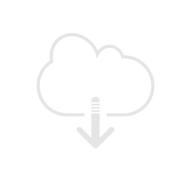 Download files. cloud storage icon. vector icon. Down arrow download;