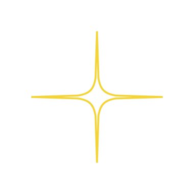 Star vector icon. Star icon. Stars in modern simple flat style.