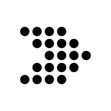 The arrow indicates the direction to the right, the arrow to the right. Arrow icon vector