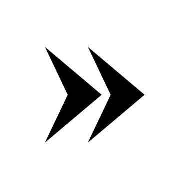 The arrow indicates the direction to the right, the arrow to the right. Arrow icon vector