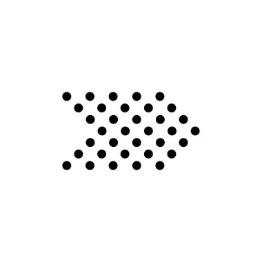 The arrow indicates the direction to the right, the arrow to the right. Arrow icon vector