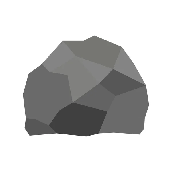 stones in flat style. Rock, stone