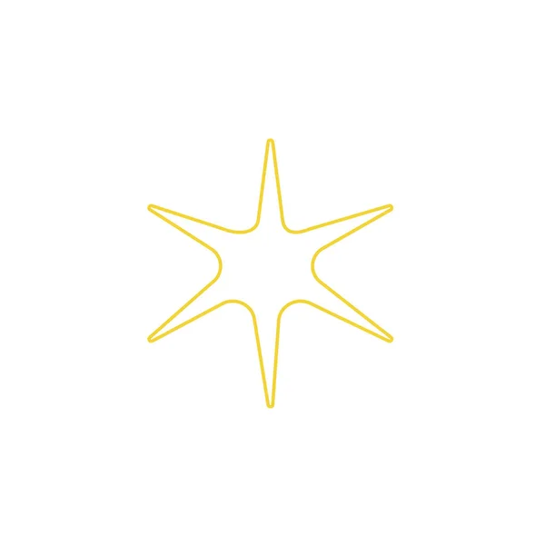 Star vector icon. Star icon. Stars in modern simple flat style.