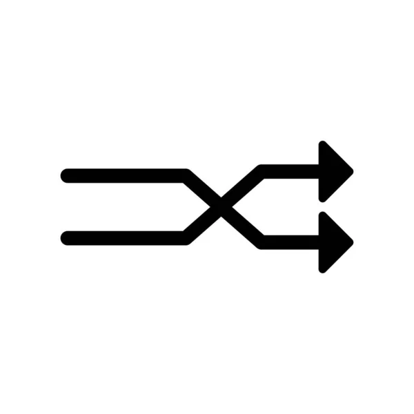 The arrow indicates the direction to the right, the arrow to the right. Arrow icon vector