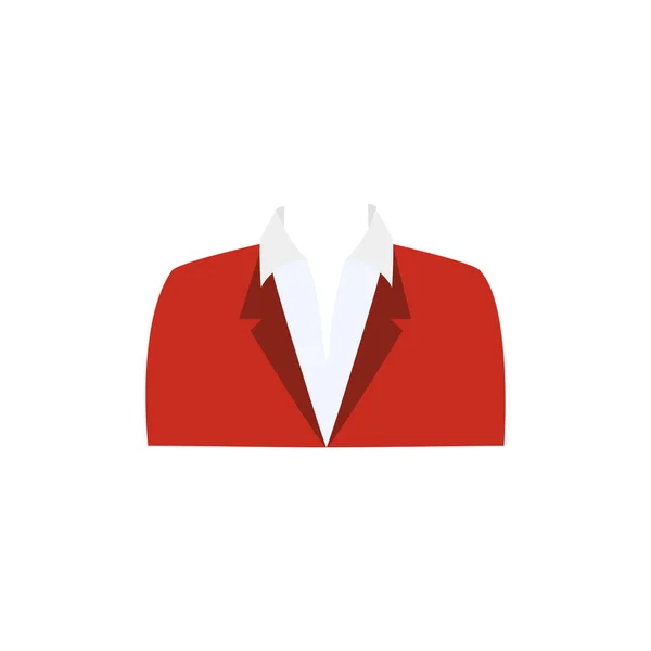 Vector Illustration Female Fashion Suit Uniform Woman Jacket Vector Icon — Vettoriale Stock
