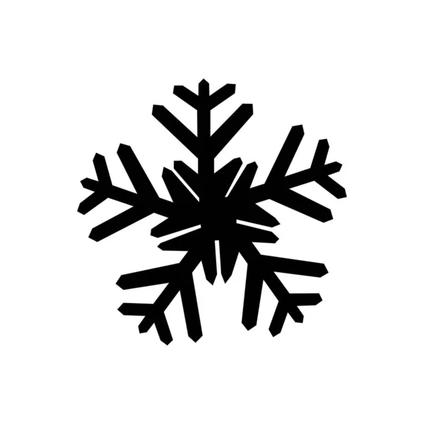 Snow flat icons, snowflakes silhouette. Christmas decoration.