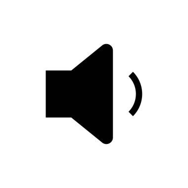 An icon that zooms in and out of the sound. Sound icon with flat style. Icon showing mute. Vector illustration