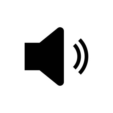An icon that zooms in and out of the sound. Sound icon with flat style. Icon showing mute. Vector illustration