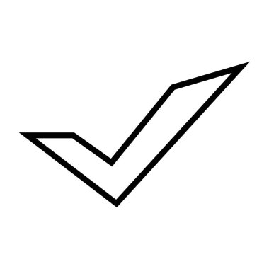 Check Mark. Check Mark black vector icons, isolated on white background.