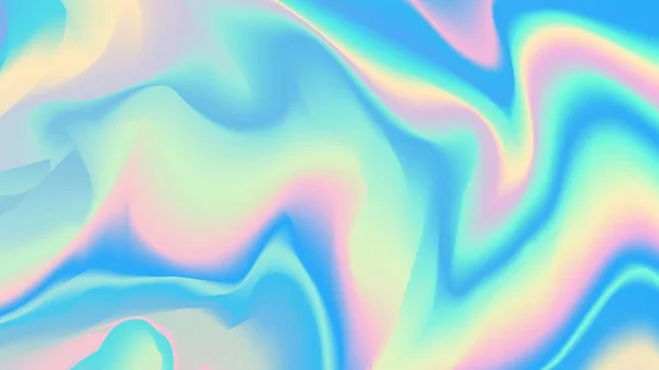 soyut holografik gökkuşağı dalga arkaplanı