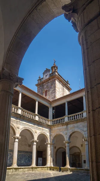 Ornate Middeleeuwse Bogen Dak Van Kathedraal Van Santa Mara Asuncion — Stockfoto