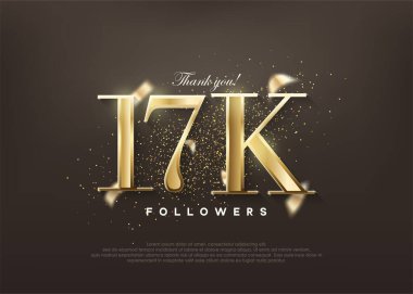 Lüks altın teşekkürler 17 bin takipçi. Selamlar ve kutlamalar.