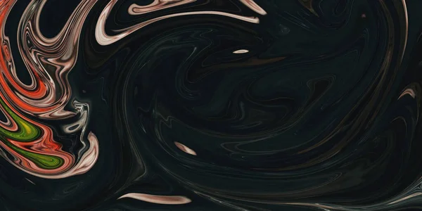 Роскошный Жидкий Черный Фон Изображения Премиум Класса Фона Плаката Обоев — стоковое фото