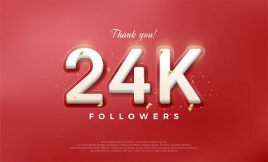 24 bin takipçi için basit ve zarif bir tasarım..