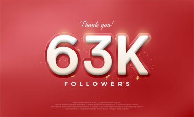 63 bin takipçi için basit ve zarif bir tasarım..