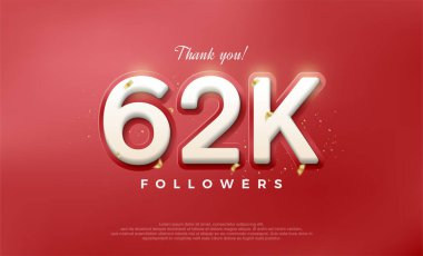 62 bin takipçi için basit ve zarif bir tasarım..
