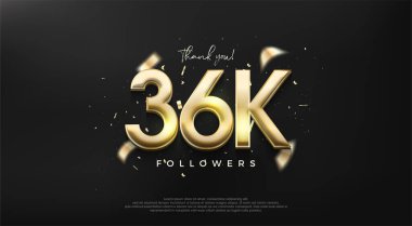 Müritlere teşekkür etmek için 36k numaralı parlak altın..