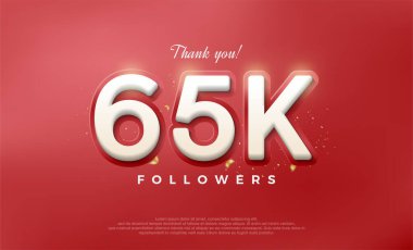 65k takipçisi için basit ve zarif bir tasarım..
