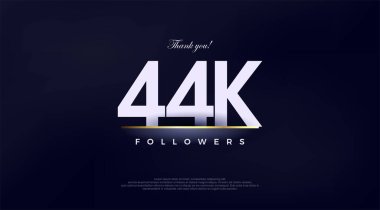 Basit ve süslü tasarım 44k takipçilerini selamlıyor,
