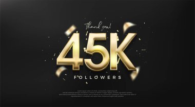 Müritlere teşekkür için parlak altın rengi 45 bin dolar..