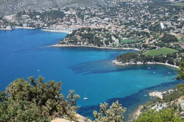 Provence 'deki deniz kenarı, Cote Azure France
