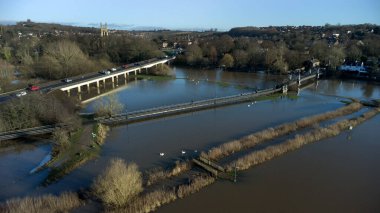 Flooding in Burton upon Trent clipart