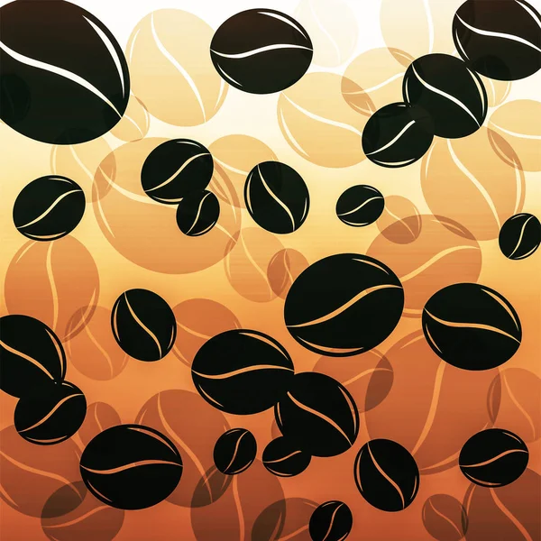 Coffee background for design, covers, glasses, coffee. Beautiful coffee grains.