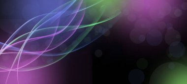 Koyu mavi arka planda bulanık renkli bokeh ışığı. Altın, pembe ve mavi bokeh 'li lüks fon. Düşen altın kıvılcımlar, toz pırıltısı, bulanık etki. Bayram afişi şablonu, alanı kopyala