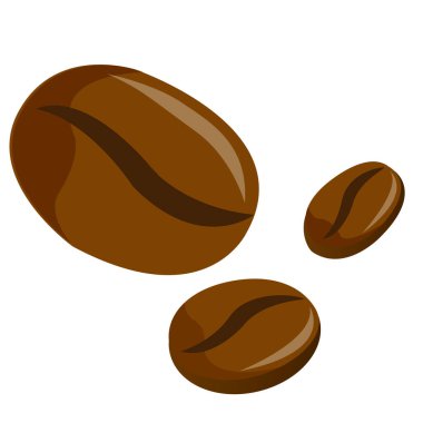 Kahve çekirdeği posteri. Kahve tohumu hoş bir doku. Kahve dükkanları tasarımı, kağıt baskılar, kahve fincanları, mendiller ve diğerleri için vektör çizimi mükemmel. Eps 10