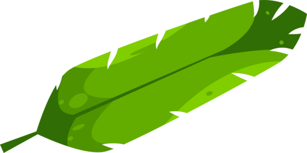 Palmiye yaprakları Hawaii aloha parti afiş şablonu olarak kullanılıyor. Yaz ormanı yeşili kumsal elementi. Tropik tatil dokulu dal. Şeffaf, png. çizgi film tarzı, düz