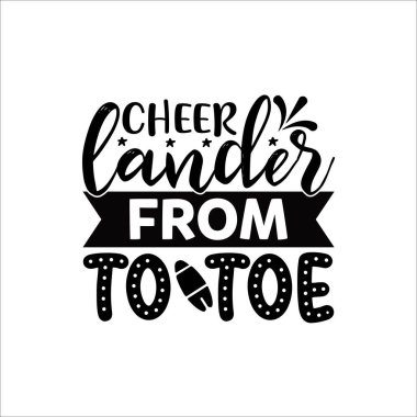 Tepeden tırnağa ponpon kız.