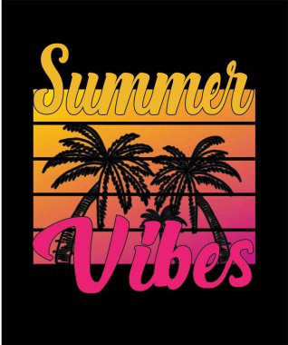 Summer Vibes Svg Tshrit Design.eps