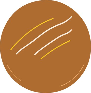 Ekmek vektörü, beyaz arkaplanda ekmek sembolü. Vektör illüstrasyonu