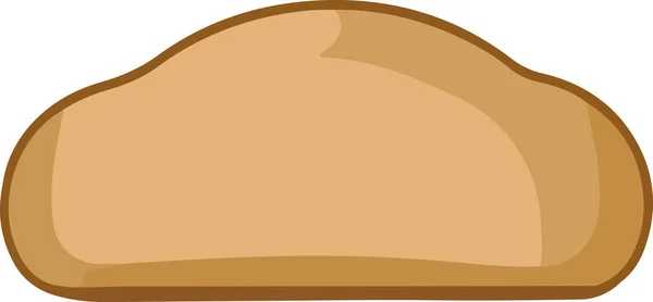Хлебный Вектор Символ Хлеба Белом Фоне Векторная Иллюстрация — стоковый вектор