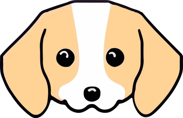 かわいい柴犬のベクトルイラスト ベクターイラスト — ストックベクタ
