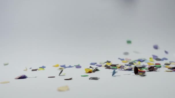 ตกเด Confetti ภาคปาร นเก ดคล ปตก — วีดีโอสต็อก