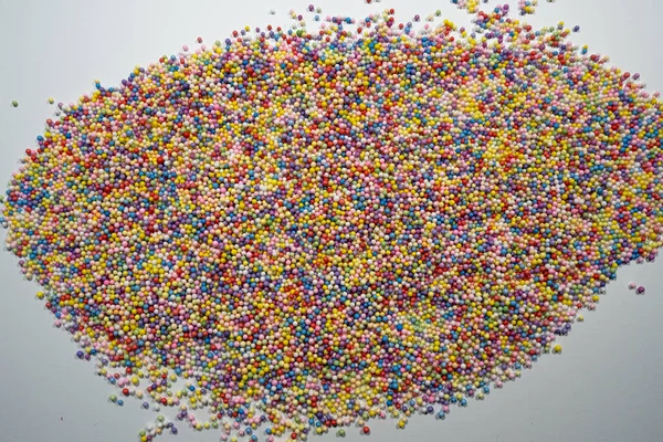 Veelkleurige Plastic Ballen Kleurrijke Attractie Decoratie — Stockfoto